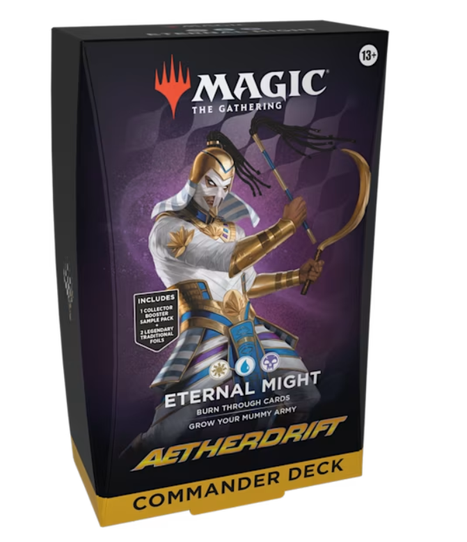 Magic The Gathering: Aether Drift Commander Eternal Might