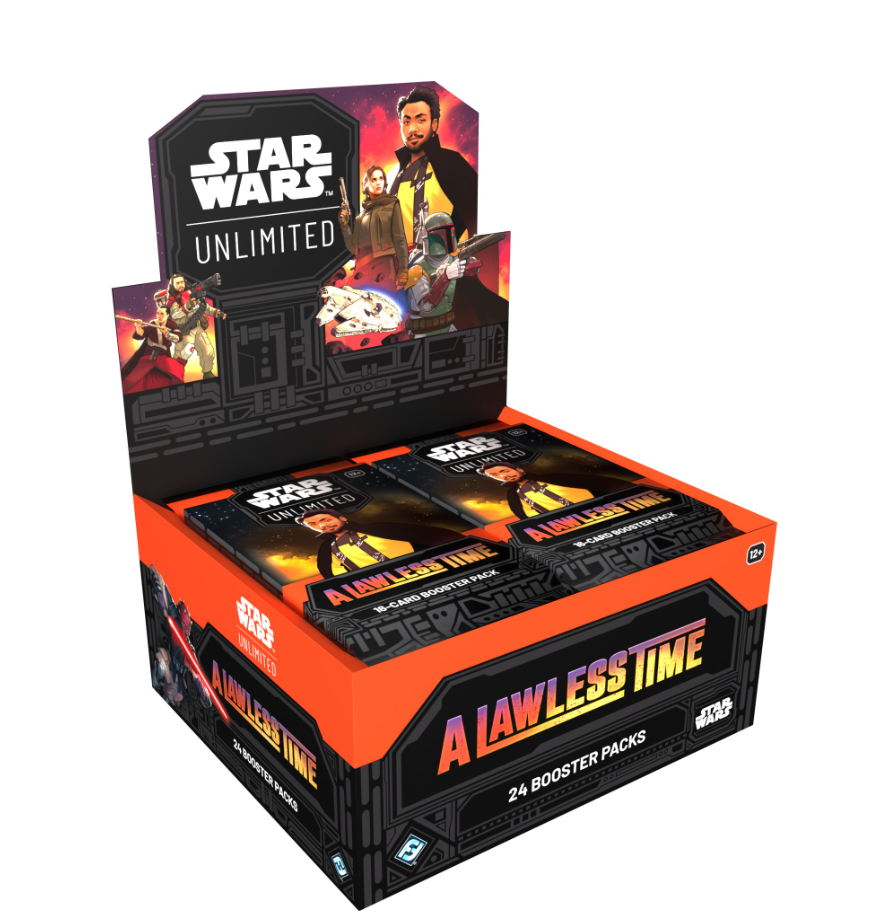 Star Wars: Unlimited - A Lawless Time Booster Box Display