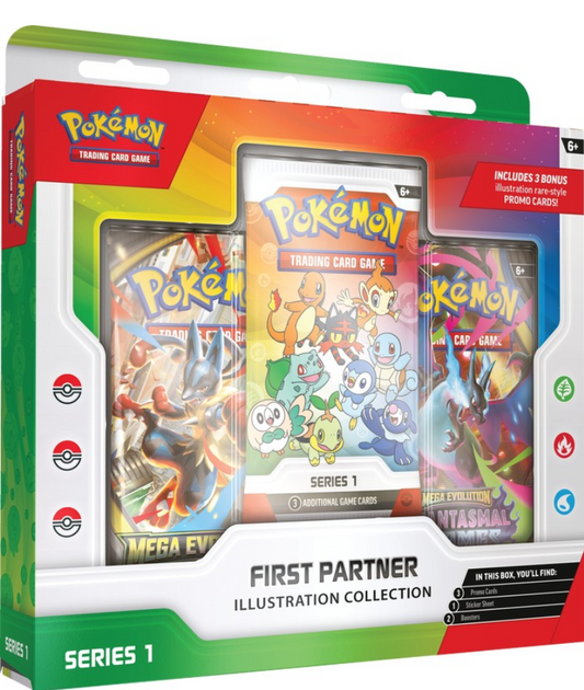 Pokemon: First Partner Illustration Collection - Series 1