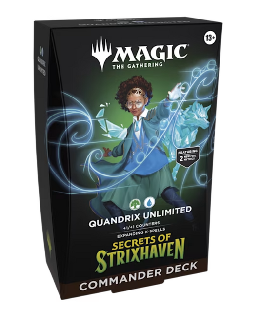 Magic The Gathering: Secrets of Strixhaven Commander Precon Quandrix Unlimited