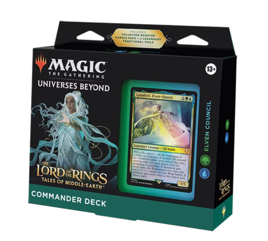 Magic The Gathering: Lord of The Rings Tales of Middle Earth Commander Precon (Elven Council)
