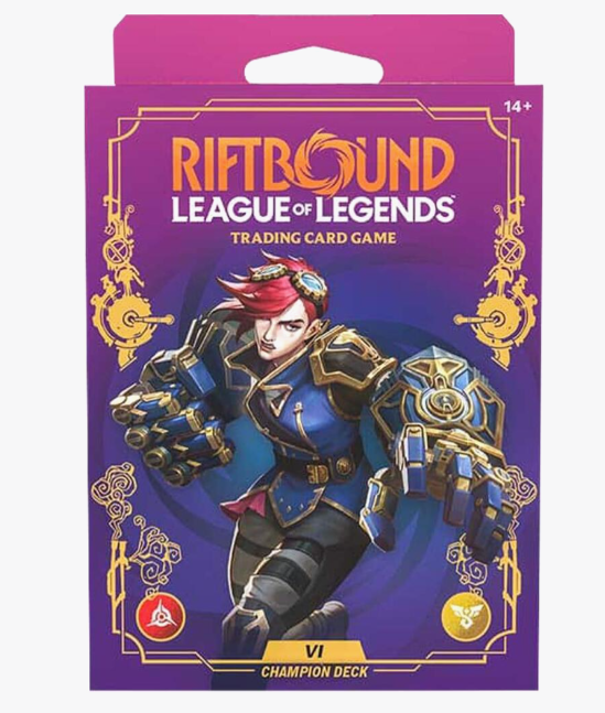 Riftbound - League of Legends TCG: Unleashed Champion Deck: Vi Display