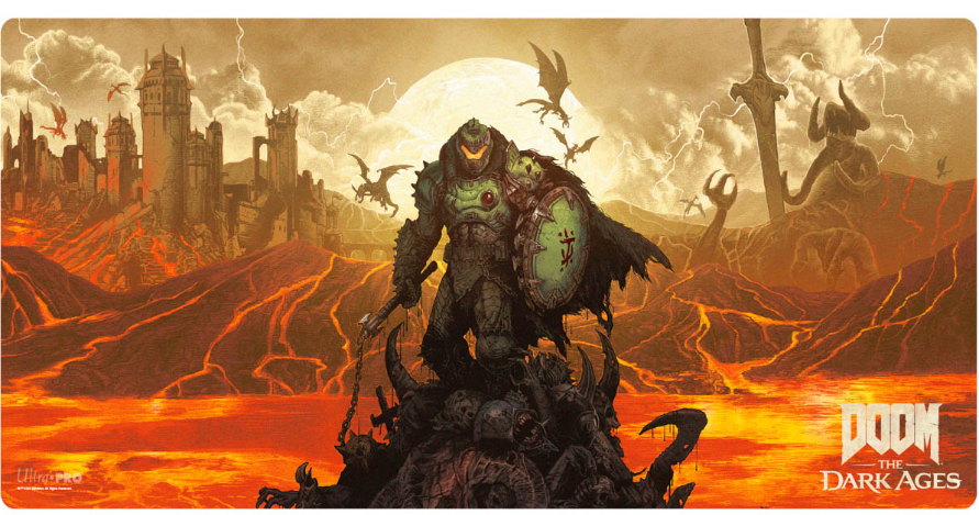 Ultra Pro: Doom The Dark Ages Extended Playmat