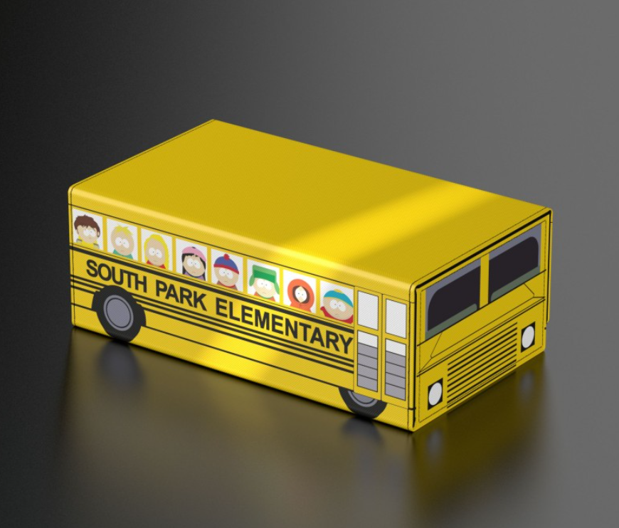 Squaroes Collectors Case: South Park - Bus
