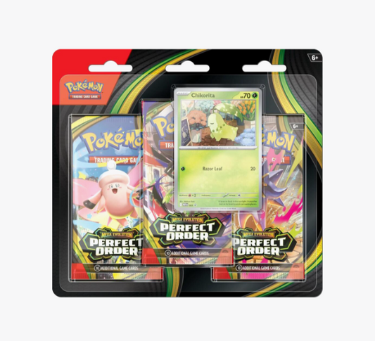 Pokemon TCG: Perfect Order Three Pack Blister