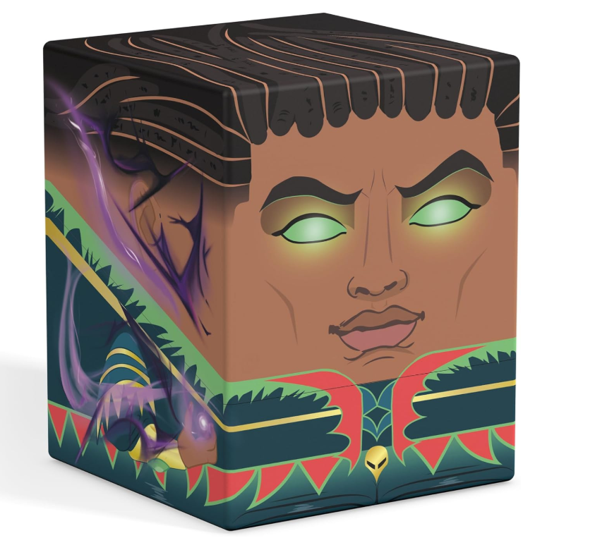 Squaroes Boulder 100+ Deck Box Secrets of Strixhaven Professor Dellian Fel