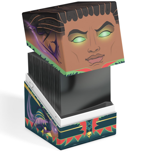 Squaroes Boulder 100+ Deck Box Secrets of Strixhaven Professor Dellian Fel