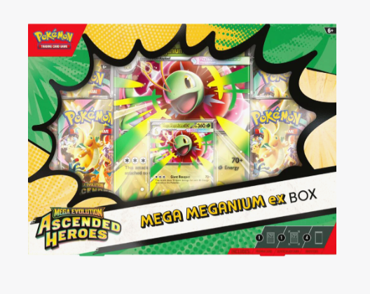 Pokemon TCG: Ascended Heroes Mega Meganium ex Box