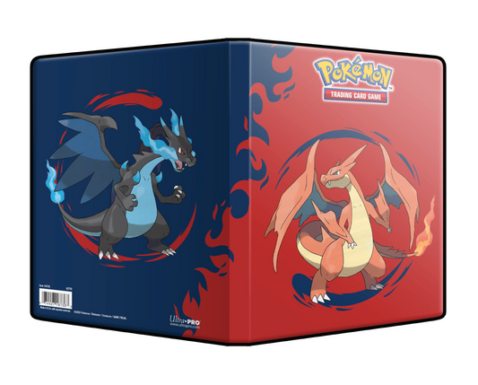 Ultra Pro Portfolio 4-Pocket Pokemon Mega Charizard X and Y