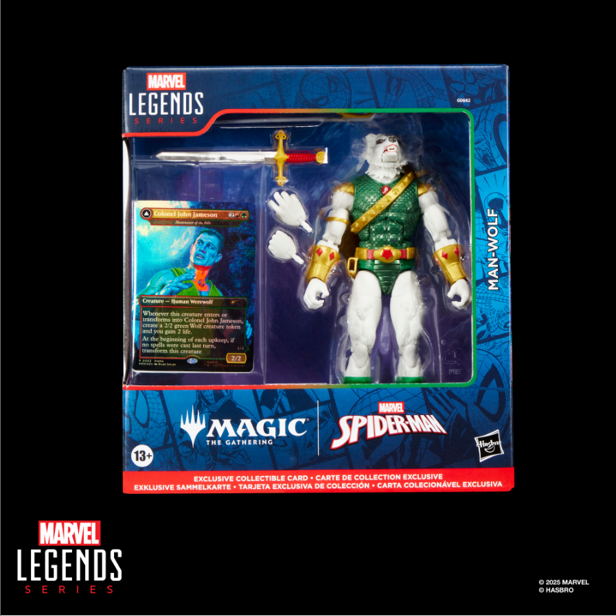 Marvel Legends Series: Marvel Spider-Man x Magic: The Gathering - Man-Wolf
