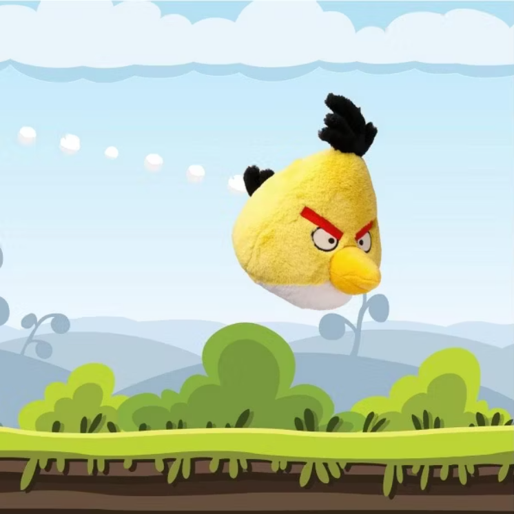 Angry Birds - Chuck | Yellow Bird Plush