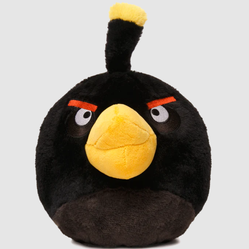 Angry Birds - Bomb | Black Bird Plush