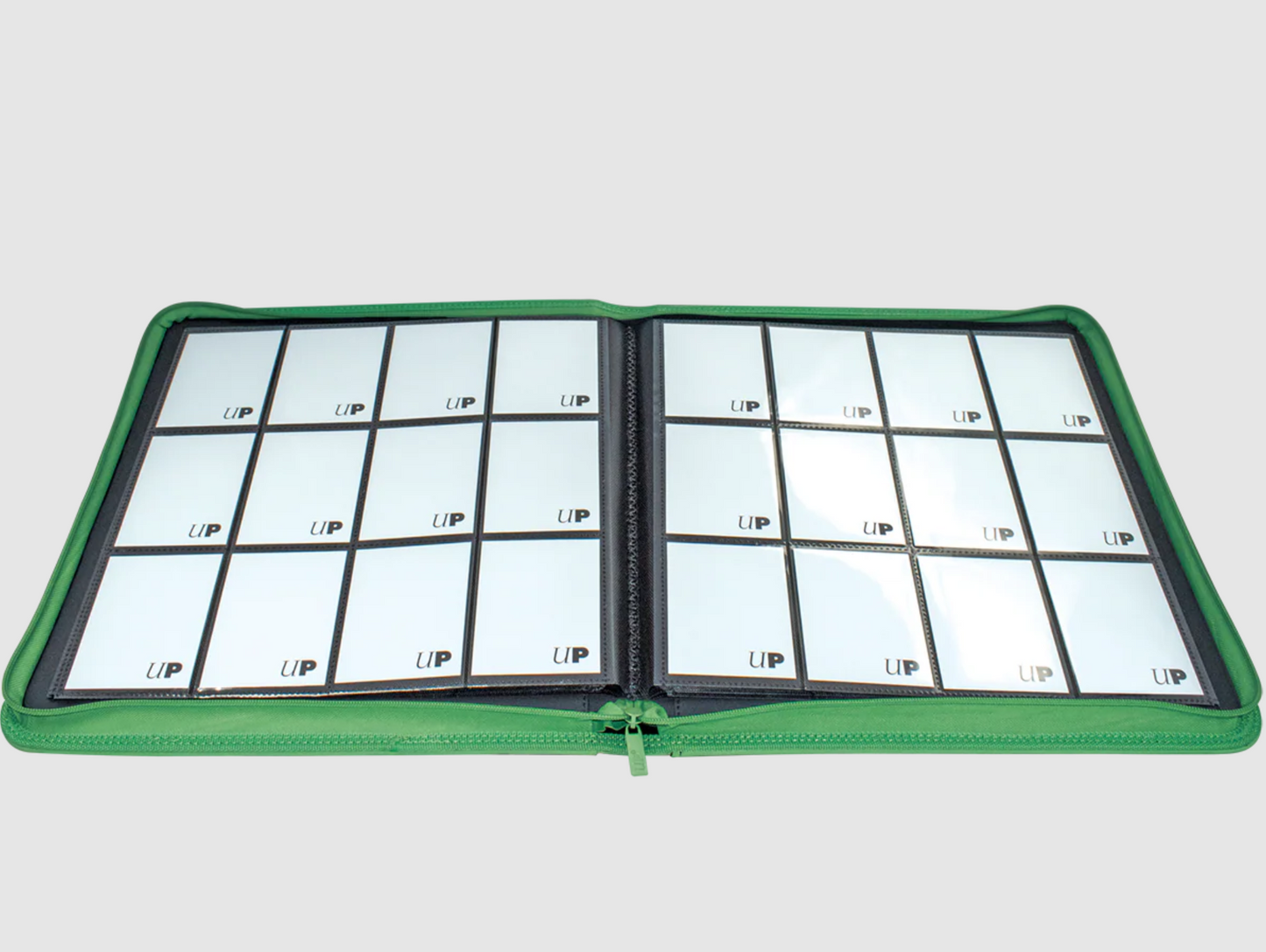 Ultra Pro PRO Binder: 12-Pocket Zippered (Green)