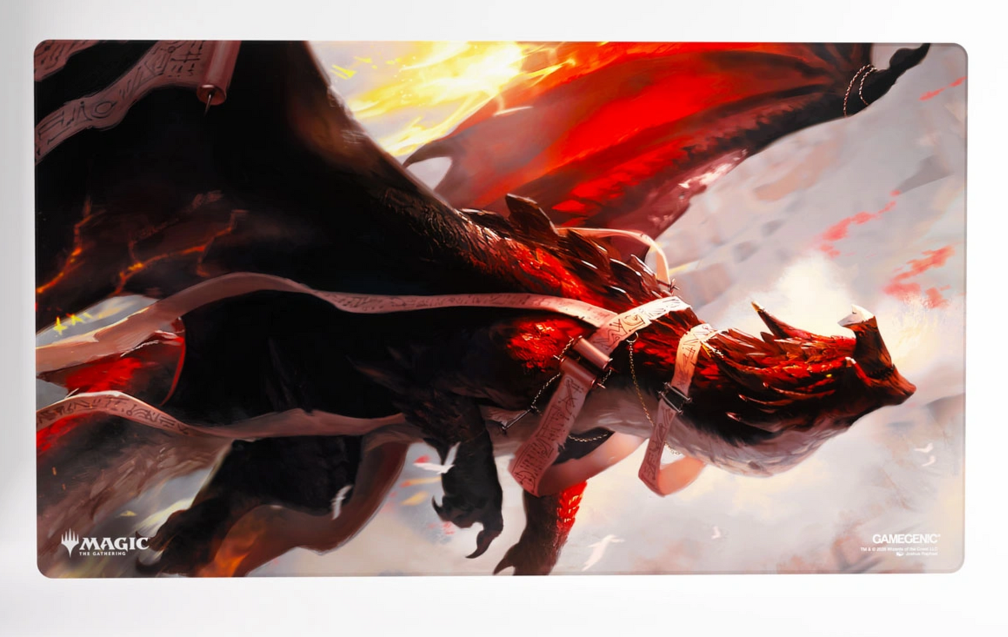 Gamegenic Shiny Playmat: Magic: The Gathering Secrets of Strixhaven - Lorehold, the Historian