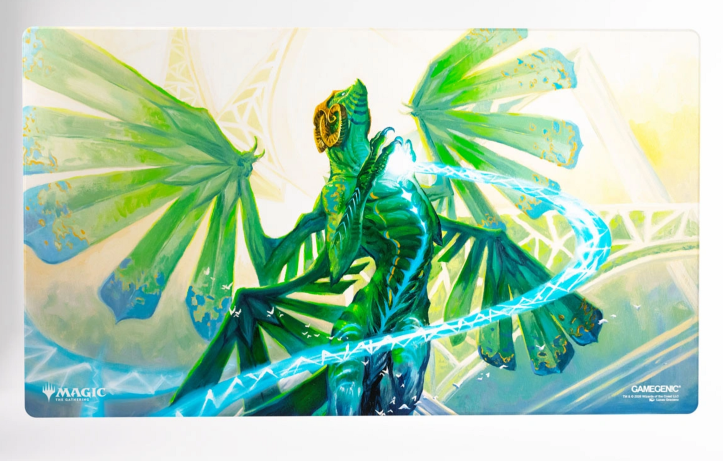 Gamegenic Shiny Playmat: Magic: The Gathering Secrets of Strixhaven - Quandrix, the Proof
