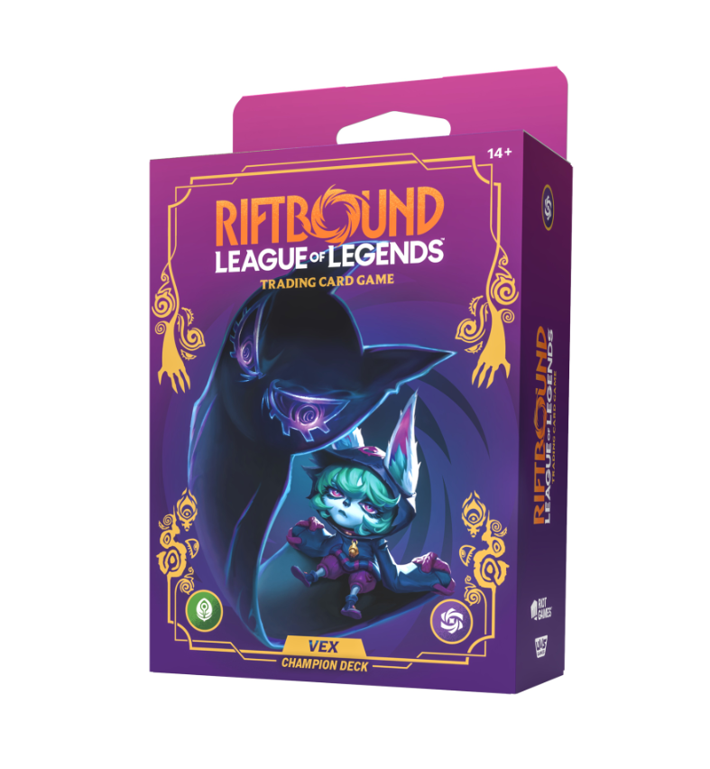 Riftbound - League of Legends TCG: Unleashed Champion Deck: Vex