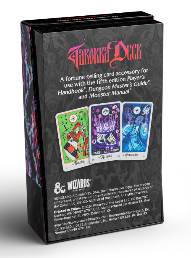 Dungeons & Dragons: Ravenloft - The Horrors Within Tarokka Deck