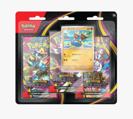 Pokemon TCG: Pitch Black 3 Pack Blister - ME05