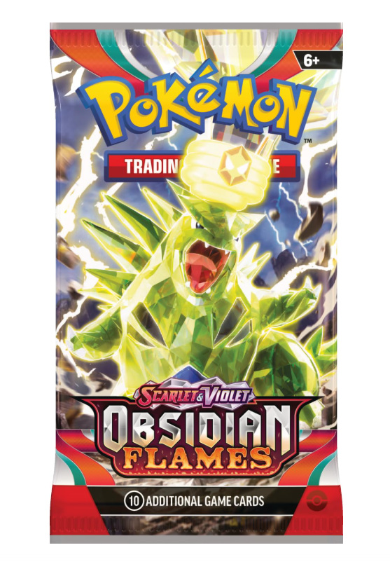 Pokemon 3 Pack Blister Obsidian Flames or Scarlet Violet