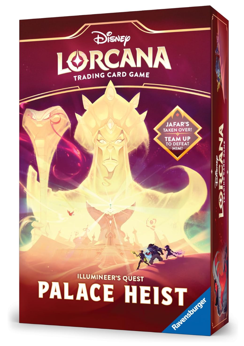 Disney Lorcana TCG: Illumineer’s Quest – Palace Heist | Cooperative Adventure Against Jafar