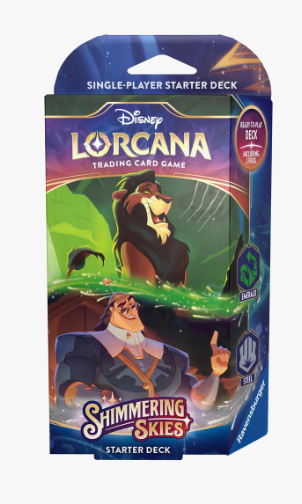 Disney Lorcana: Shimmering Skies Starter Deck