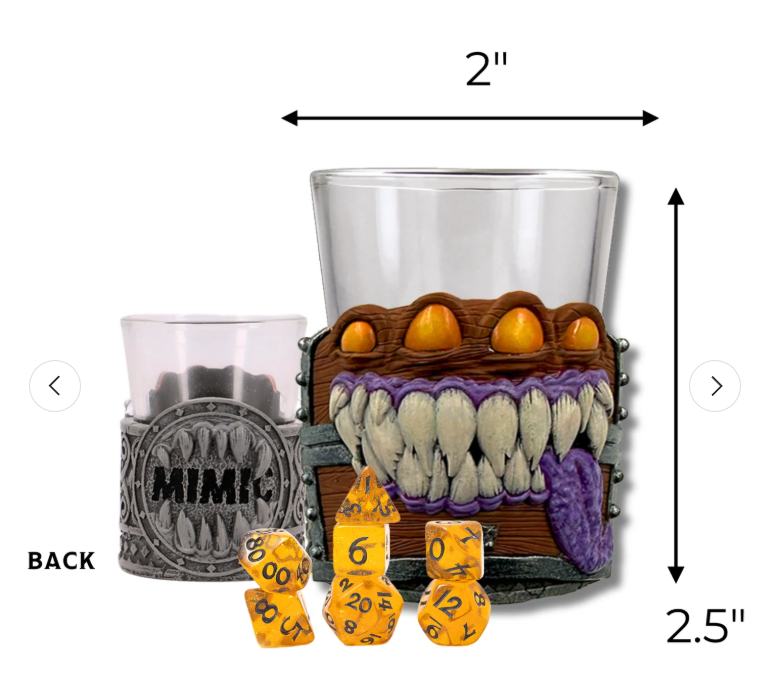 Dungeons and Dragons: Mini Dice Cups (Blind Box)