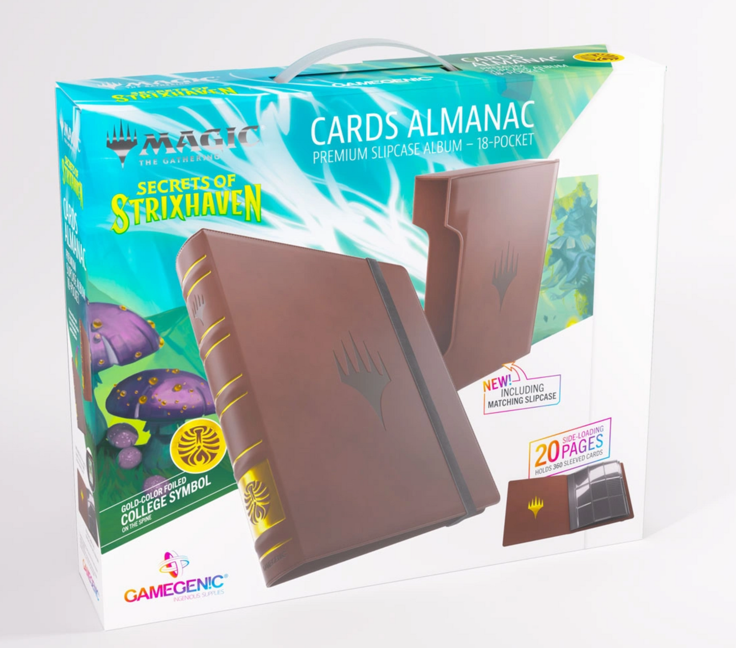 Gamegenic Cards Almanac: 18-Pocket Premium Slipcase Magic: The Gathering Secrets of Strixhaven - Witherbloom