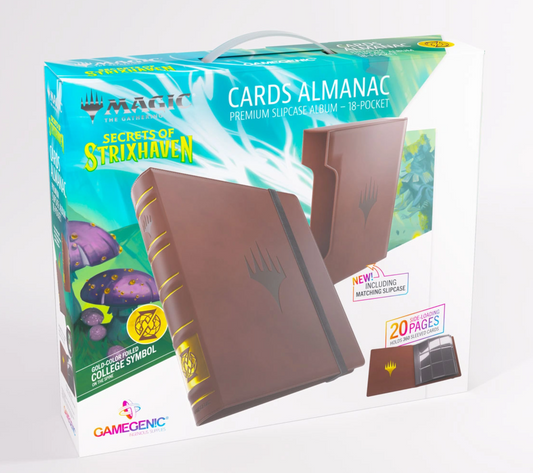 Gamegenic Cards Almanac: 18-Pocket Premium Slipcase Magic: The Gathering Secrets of Strixhaven - Quandrix