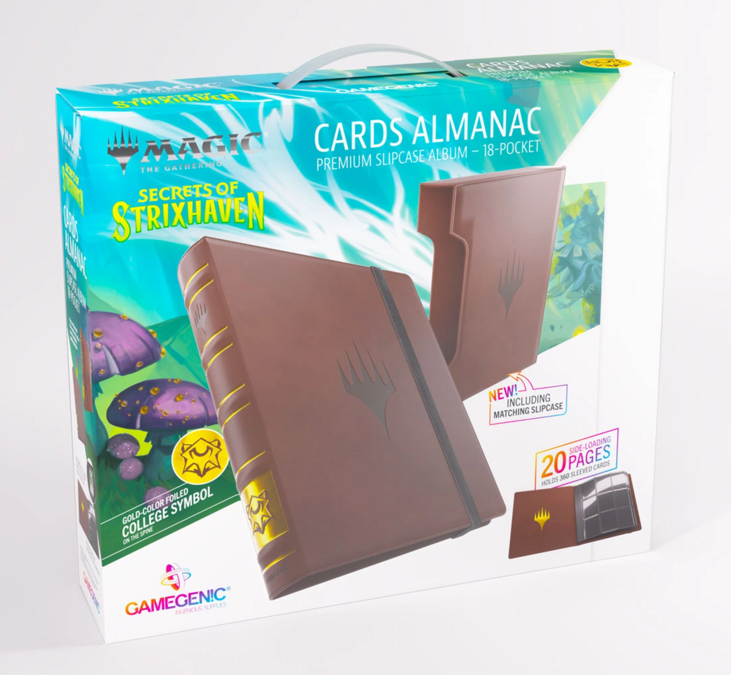 Gamegenic Cards Almanac: 18-Pocket Premium Slipcase Magic: The Gathering Secrets of Strixhaven - Lorehold