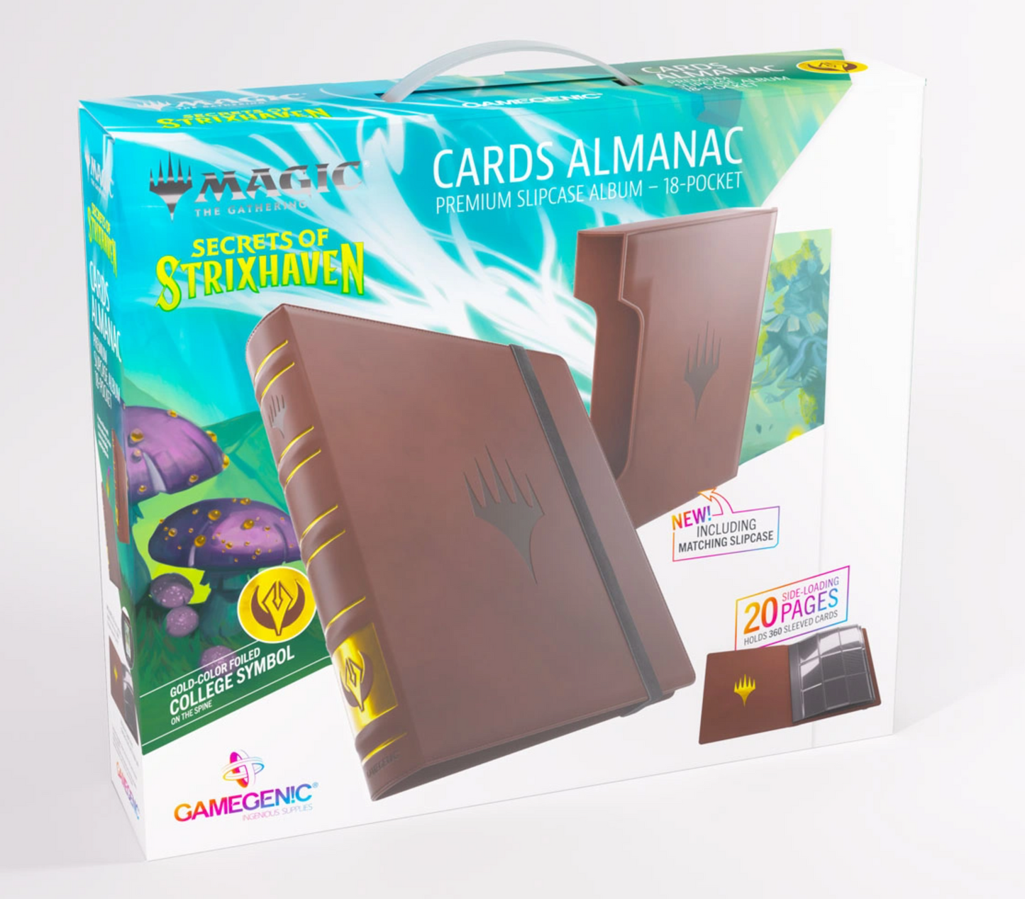 Gamegenic Cards Almanac: 18-Pocket Premium Slipcase Magic: The Gathering Secrets of Strixhaven - Silverquill