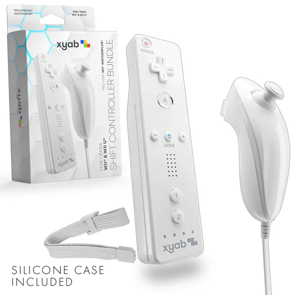 XYAB Shift White Controller Bundle - Wii