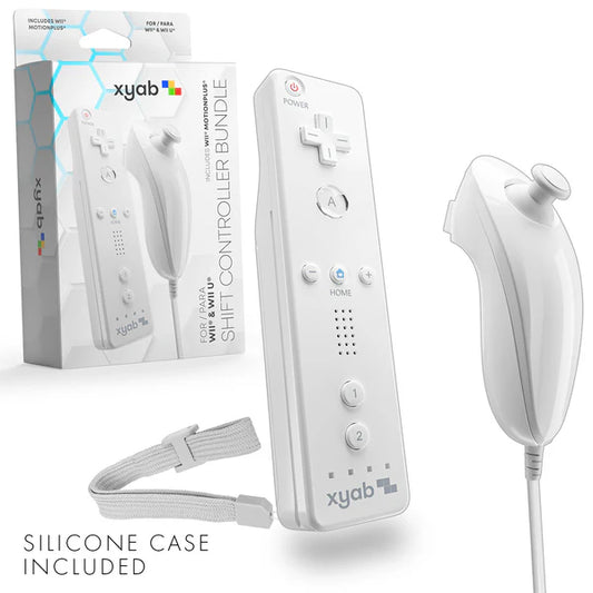 XYAB Shift White Controller Bundle - Wii