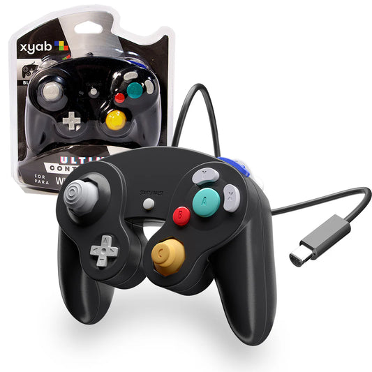 XYAB Black Wired Controller - Gamecube
