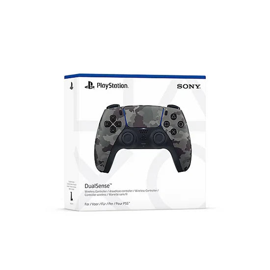 Sony PS5 DualSense Wireless Controller Gray Camo - Playstation 5
