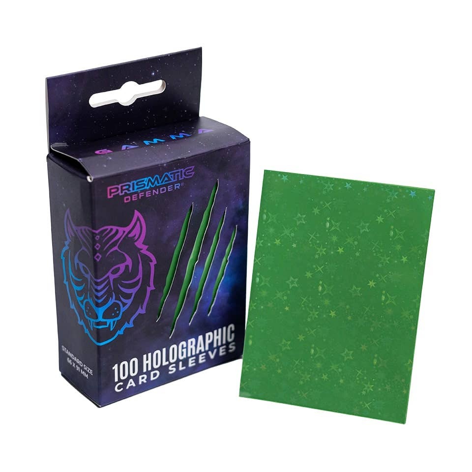 Holographic Card Sleeves - Standard Size - 3 Foil Designs