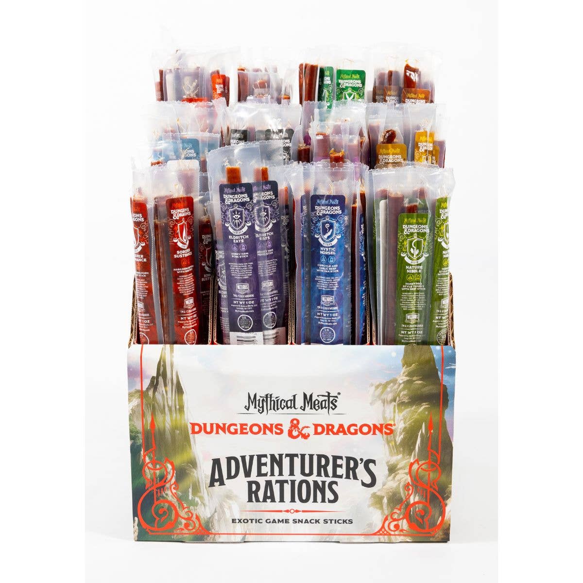 12 Flavor DUNGEONS & DRAGONS® Starter Pack - 144 Sticks Per Display