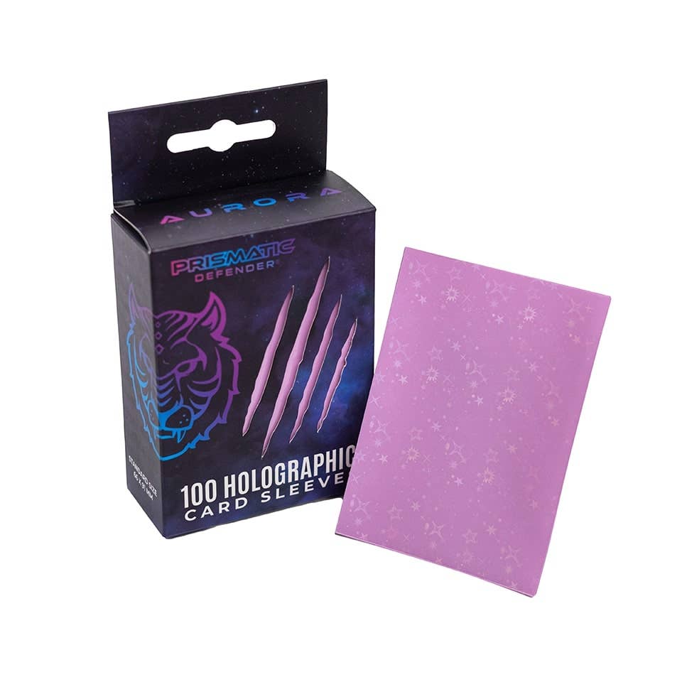 Holographic Card Sleeves - Standard Size - 3 Foil Designs