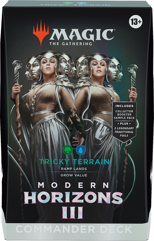 Magic: The Gathering Modern Horizons 3 Commander Deck – Tricky Terrain