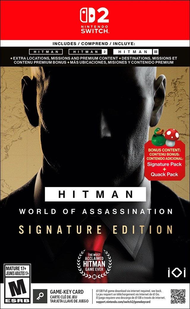 Hitman World Of Assassination: Signature Edition - Nintendo Switch 2