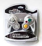 Old Skool Platinum Gamecube Controller - Gamecube
