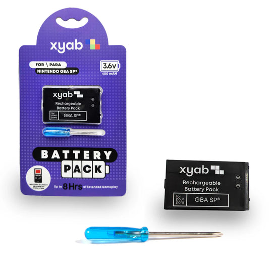 XYAB GBA SP Rechargeable Battery Pack - GameBoy Advance