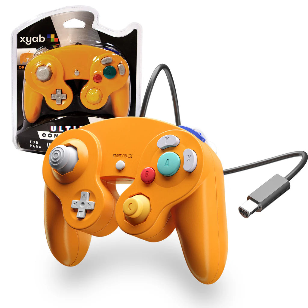 XYAB Spice Orange Wired Controller - Gamecube