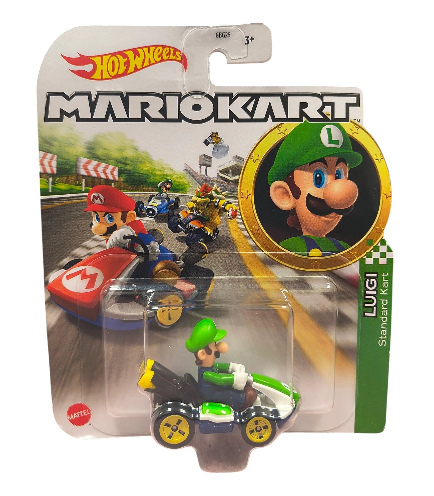 Hot Wheels Mario Kart - Luigi