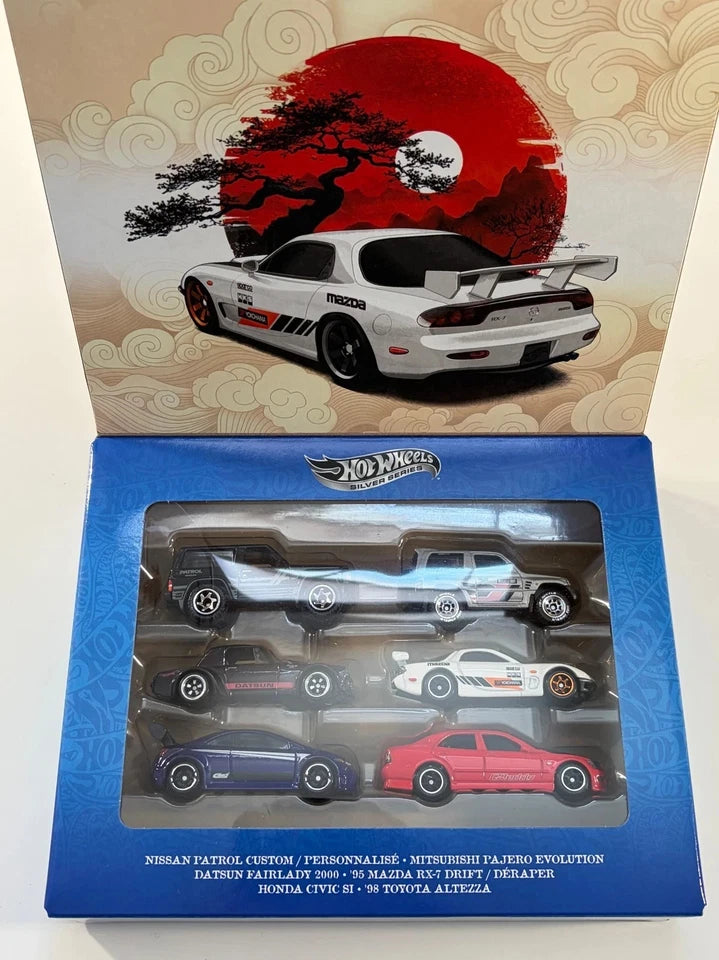 Hot Wheels Silver Series Japanese Multipack