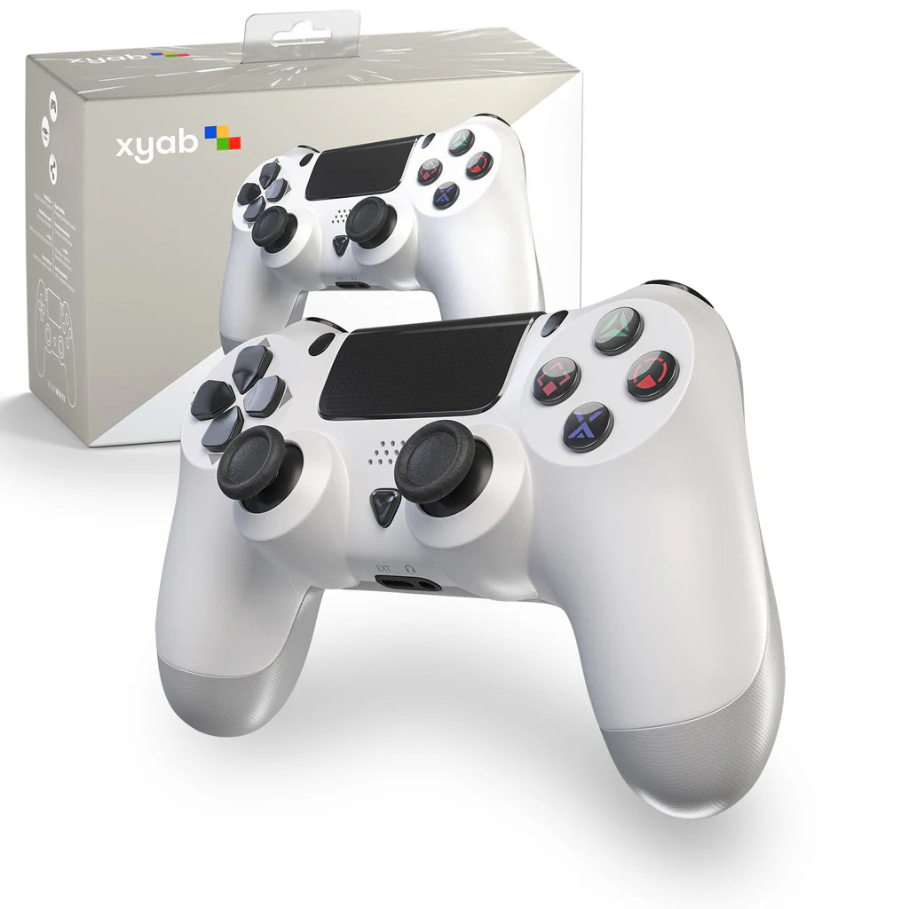 XYAB White Wireless Controller - Playstation 4